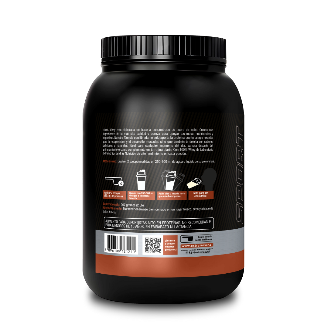 Whey Protein Sabor Chocolate 907g