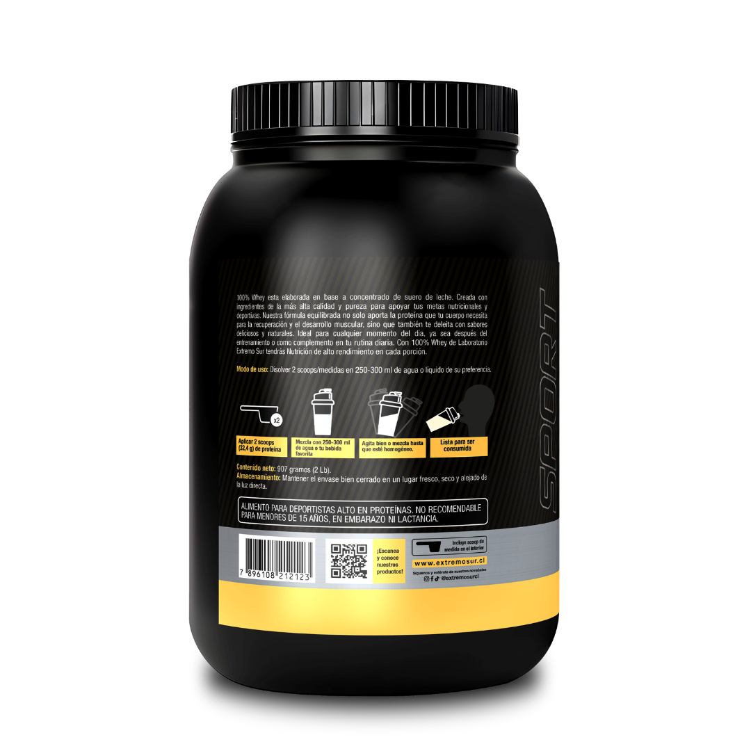Whey Protein Sabor Vainilla 907g