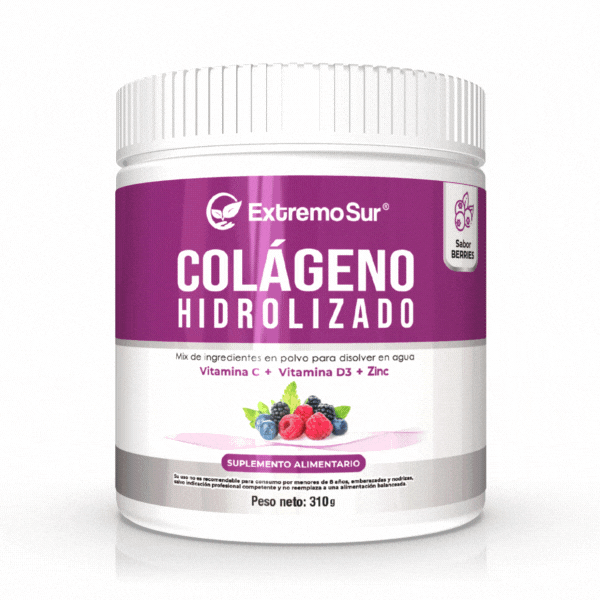 Colágeno Hidrolizado 310 gr - Sabor Berries