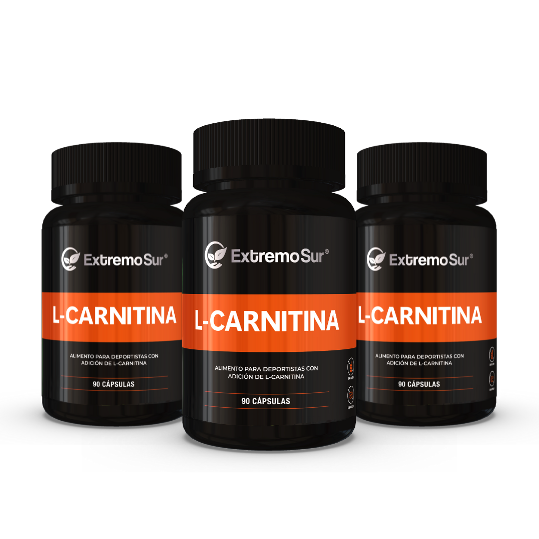 PACK DE 3 L-CARNITINA Laboratorio Natural Extremo Sur PACK DE 3 L-CARNITINA Laboratorio Natural Extremo Sur