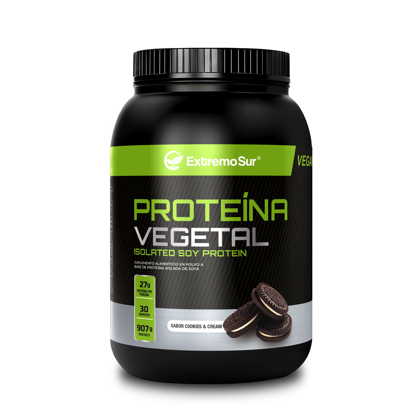 Proteína Vegetal Sabor Cookies and Cream 907g