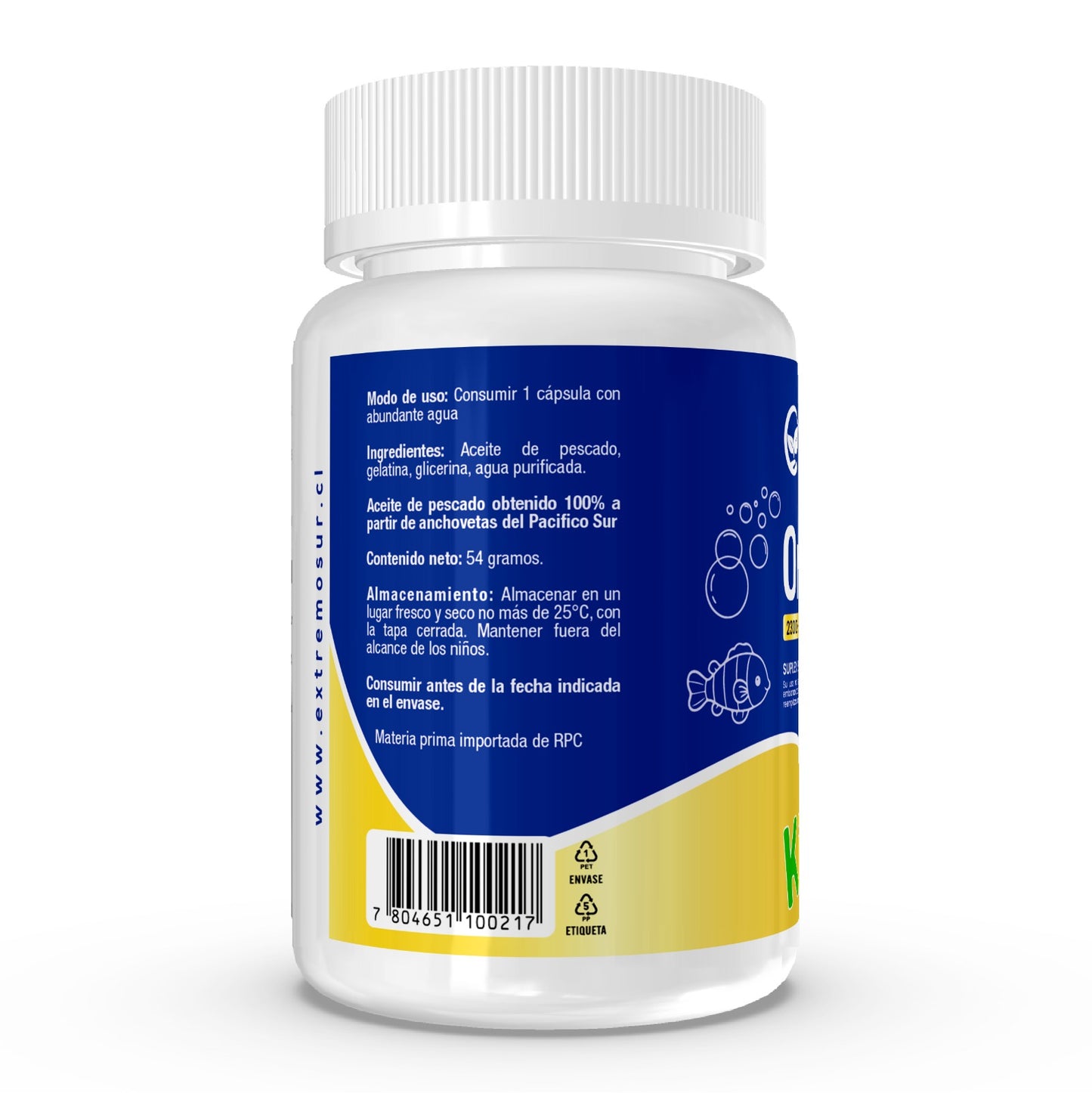 Omega-3 Kids – 230 DHA / EPA 50 - 60 cápsulas