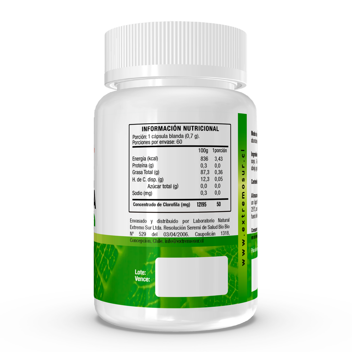 Clorofila 60 softgel