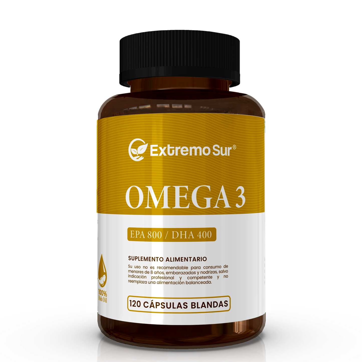 Omega 3 premium - 120 cápsulas blandas