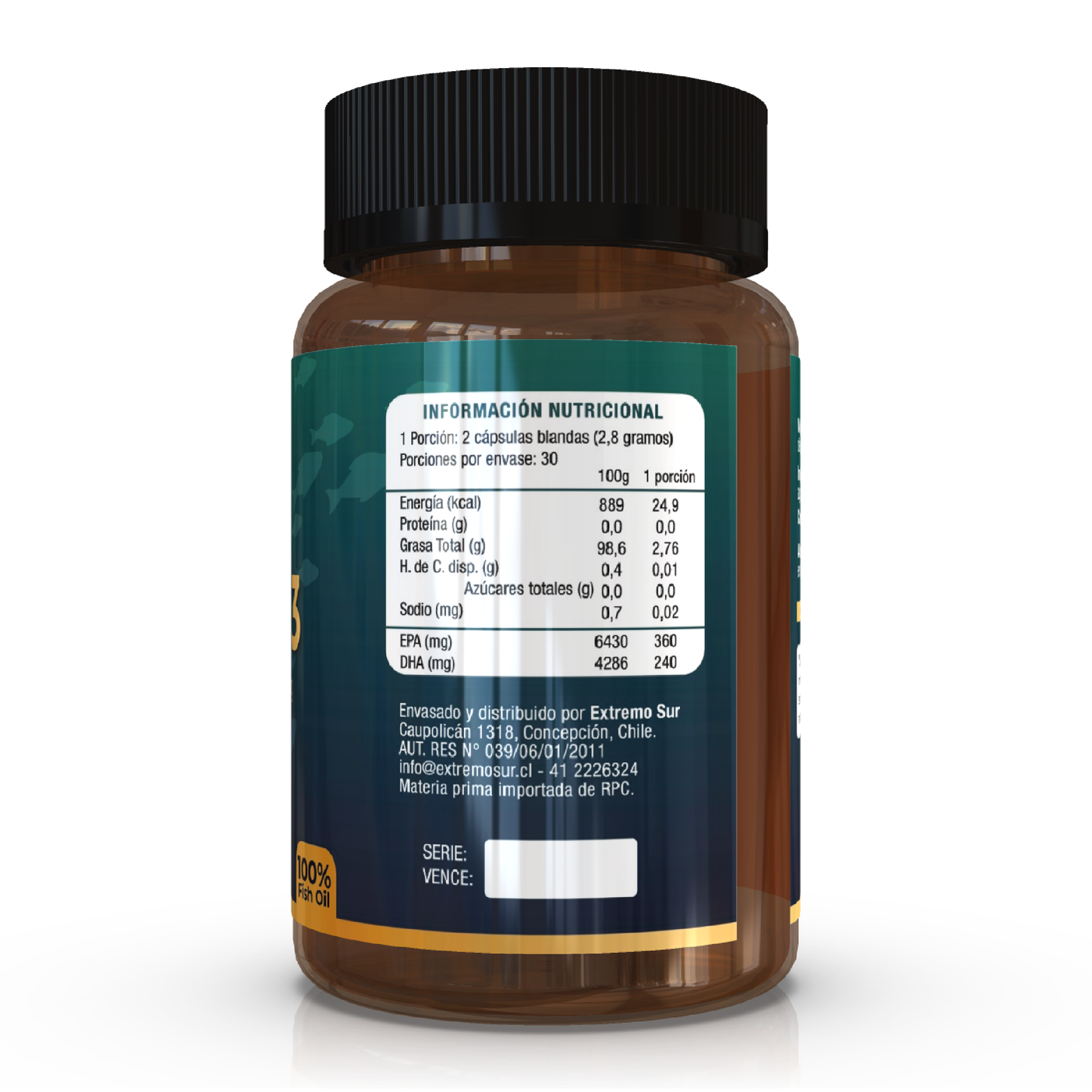 Pack de 3 Omega 3