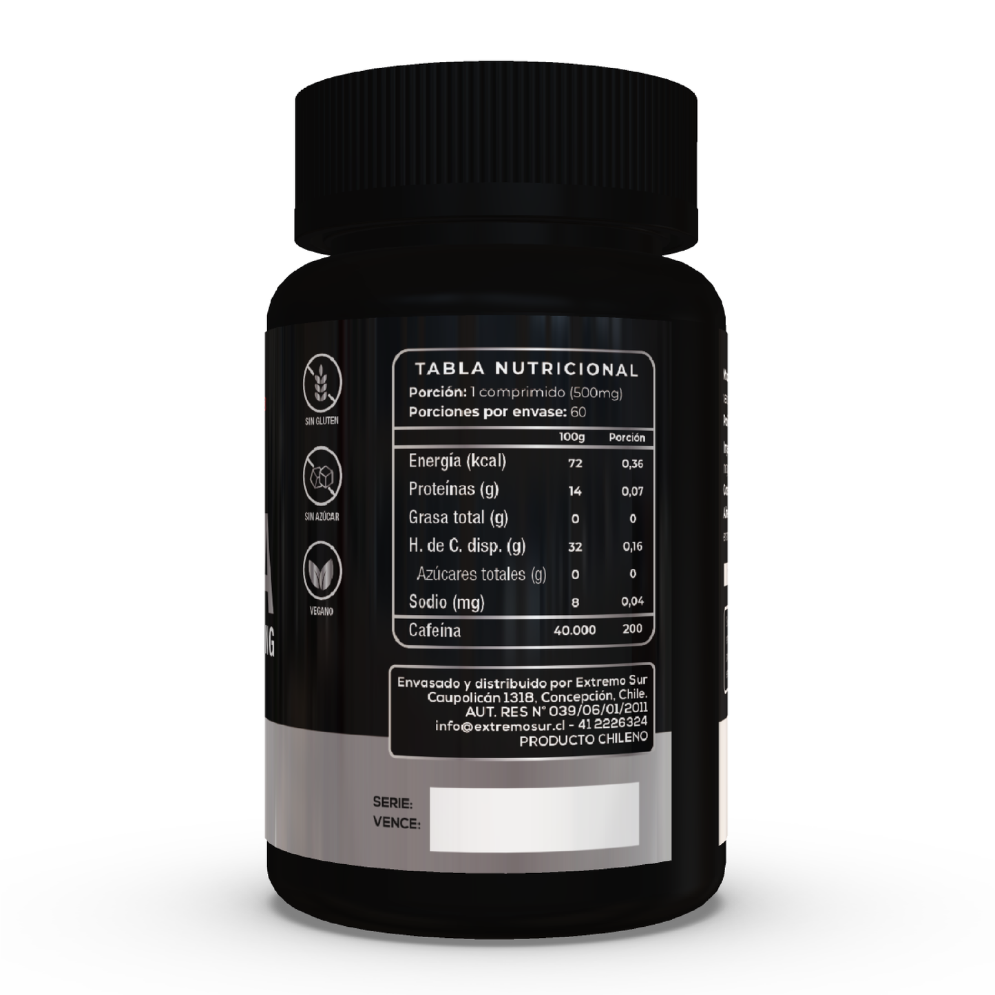 Cafeína 200 mg