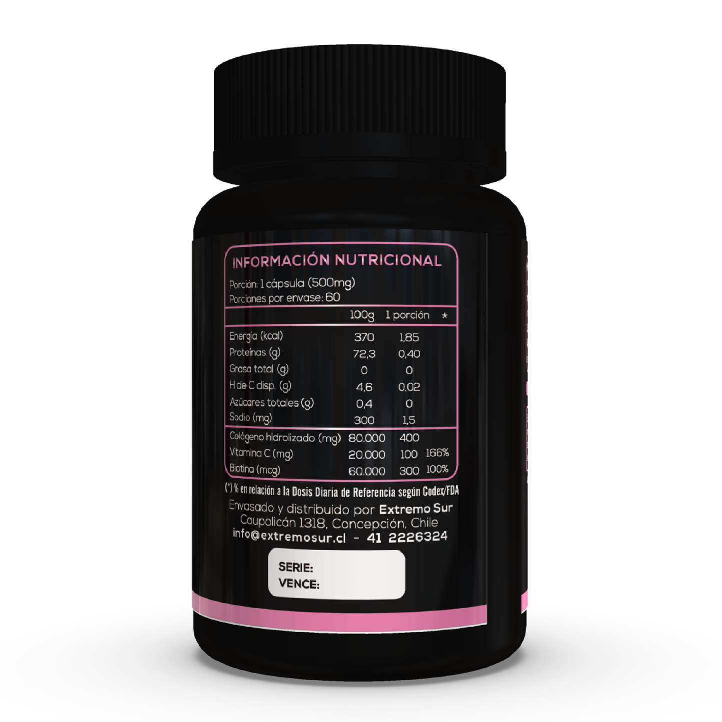 Biotina + Colágeno Hidrolizado + Vitamina C