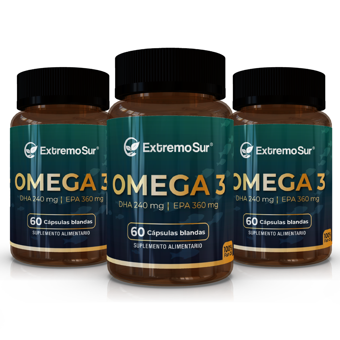 Pack de 3 Omega 3