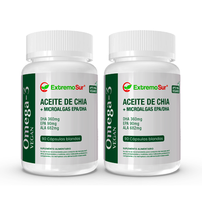 PACK 2 OMEGA 3 VEGAN
