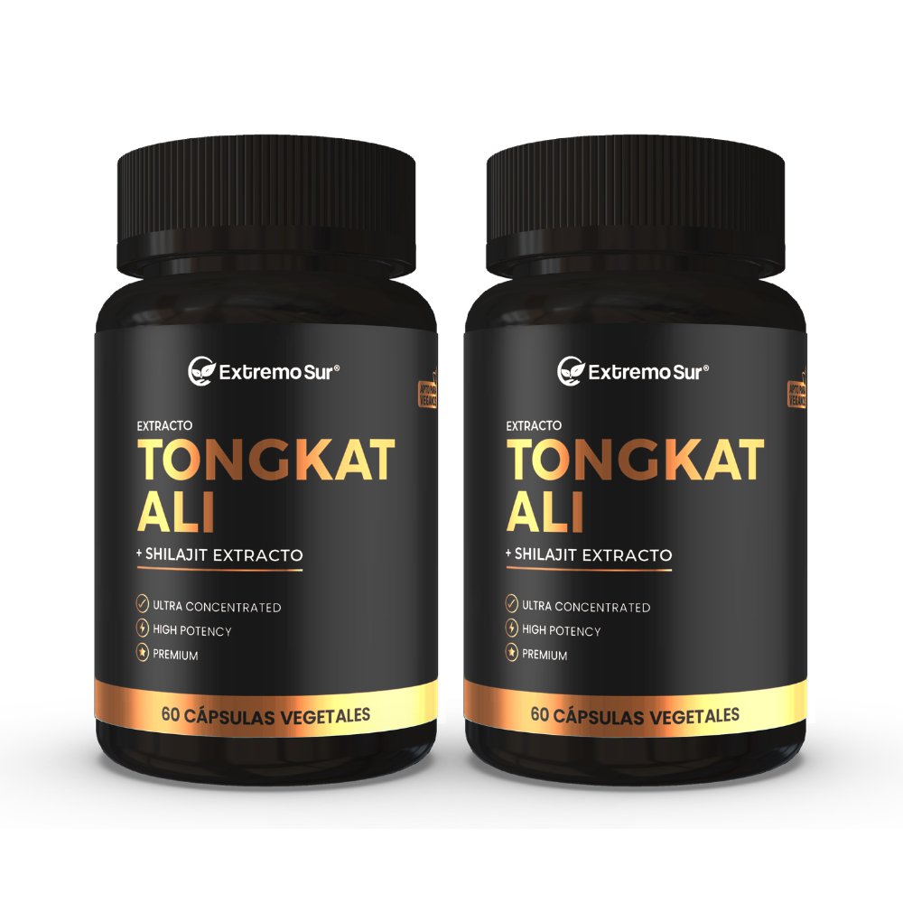 PACK DE 2 TONGKAT ALI + SHILAJIT EXTRACTO