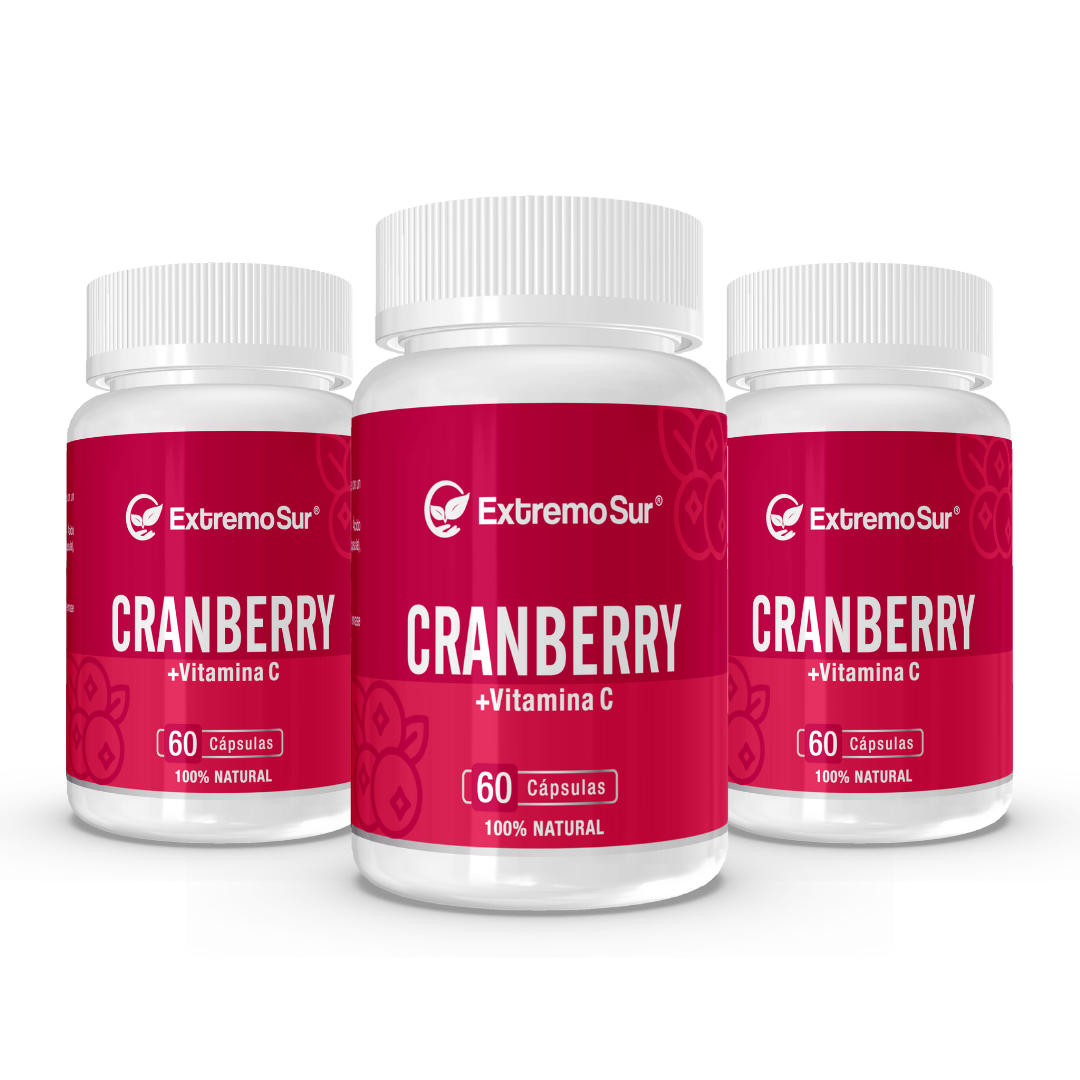 Pack 3 Cranberry + Vitamina C