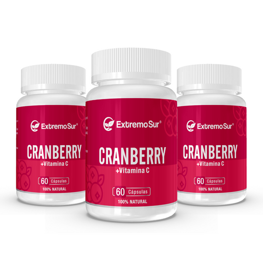 Pack 3 Cranberry + Vitamina C