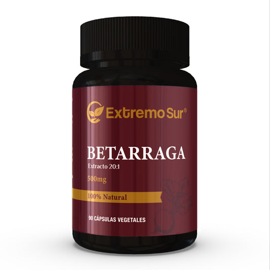 Betarraga Extracto 20:1 500mg - 90 cápsulas