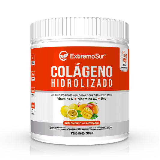 Colágeno Hidrolizado 310 gr - Sabor Mango Maracuyá