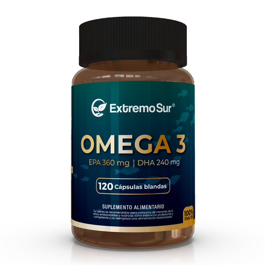 Omega 3 - 120 cápsulas blandas