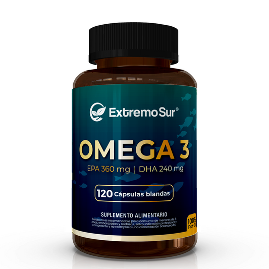 Omega 3 - 120 cápsulas blandas