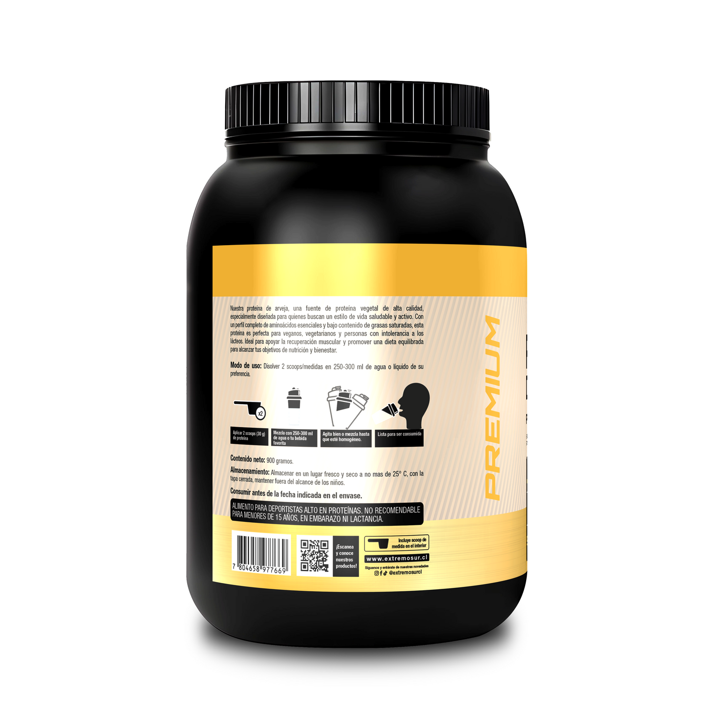 PROTEINA DE ARVEJAS 900 gramos