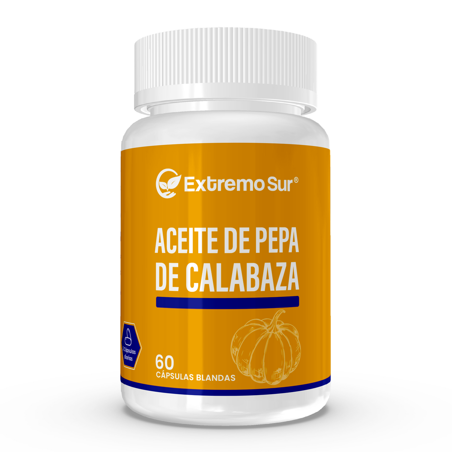 Aceite de Pepa de Calabaza 60 softgel