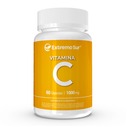 Vitamina C 1000 mg 60 cápsulas