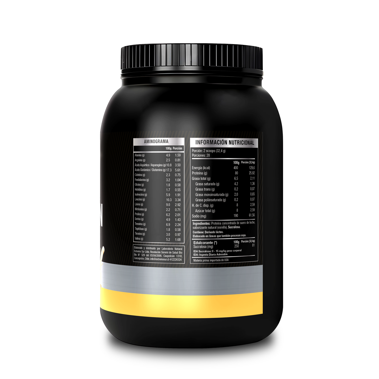 Whey Protein Sabor Vainilla 907g