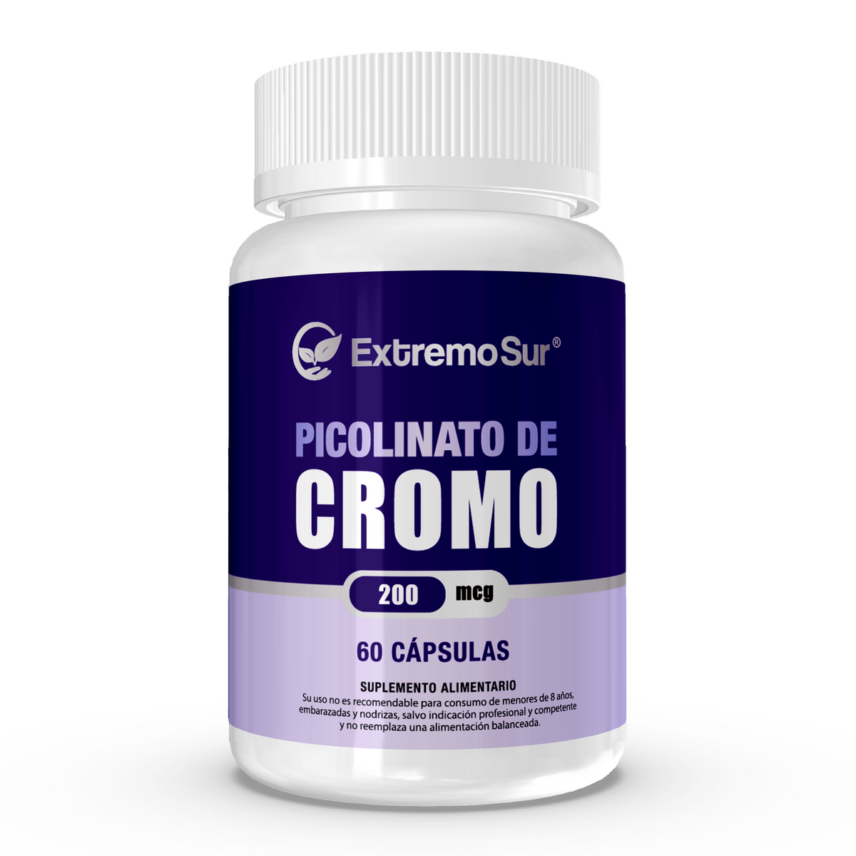 Picolinato de Cromo 200mcg