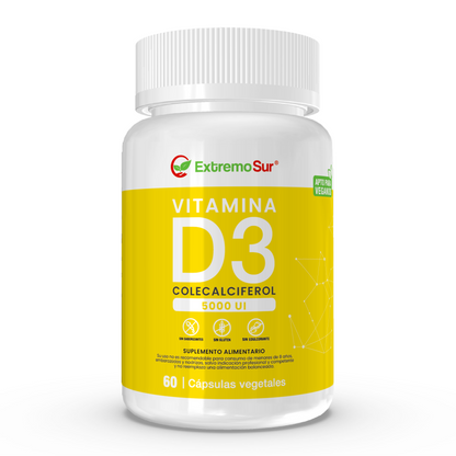 VITAMINA D3 5000 UI - 60 CÁPSULAS