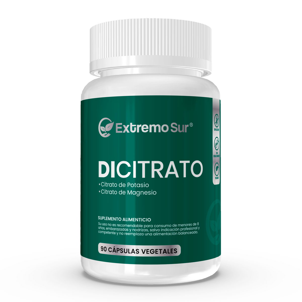 DICITRATO – 90 cápsulas