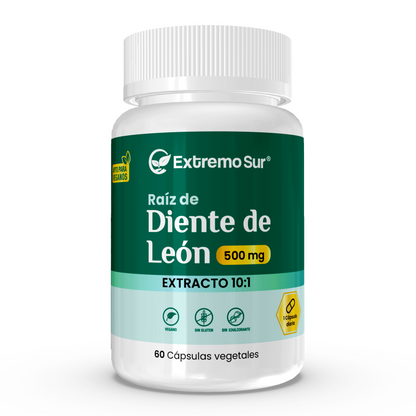 RAÍZ DE DIENTE DE LEON EXTRACTO 10:1 500MG - 60 CAPS