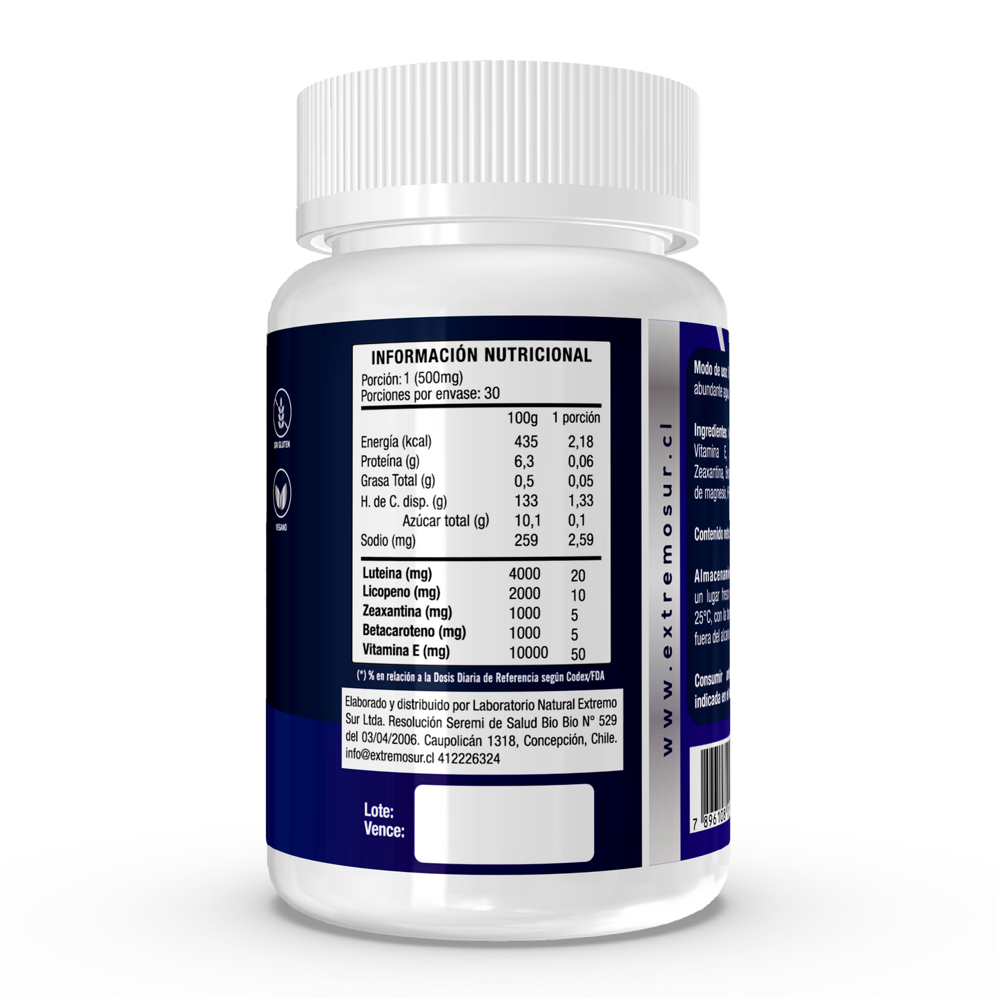 Lutein complex - 60 cápsulas
