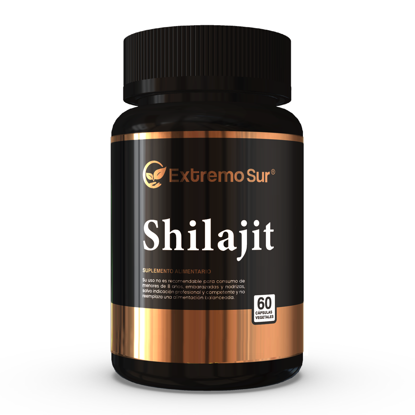 Shilajit 500mg - 60 capsulas