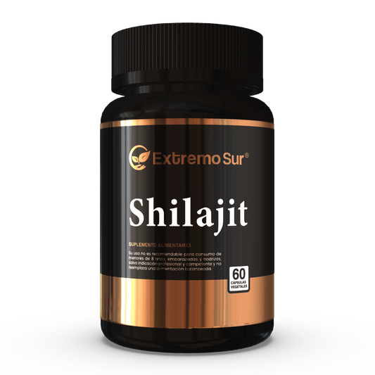 Shilajit 500mg - 60 capsulas