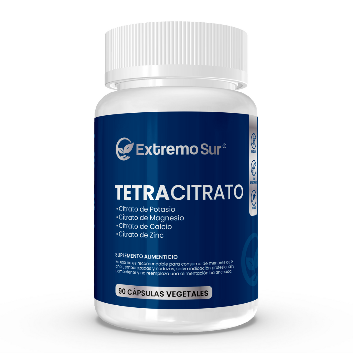 TETRACITRATO – 90 cápsulas