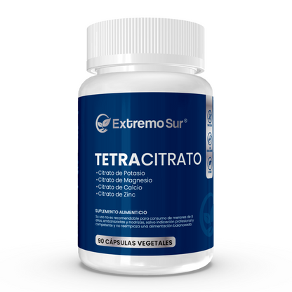 TETRACITRATO – 90 cápsulas